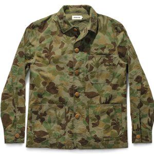 TAYLOR STITCH The Ojai Jacket in Arid Camo Dry Wax M